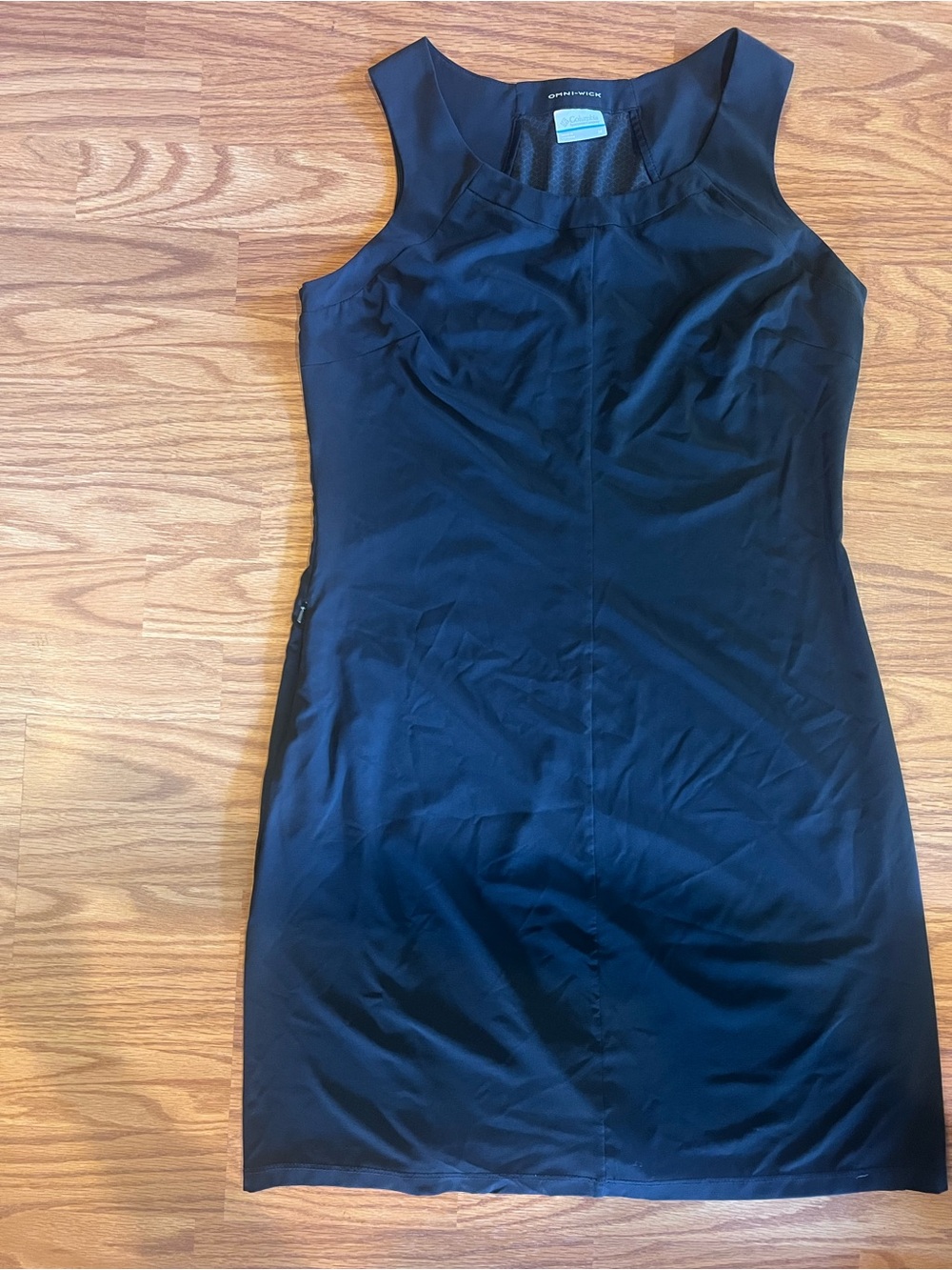 Columbia Black Sleeveless Mini Dress